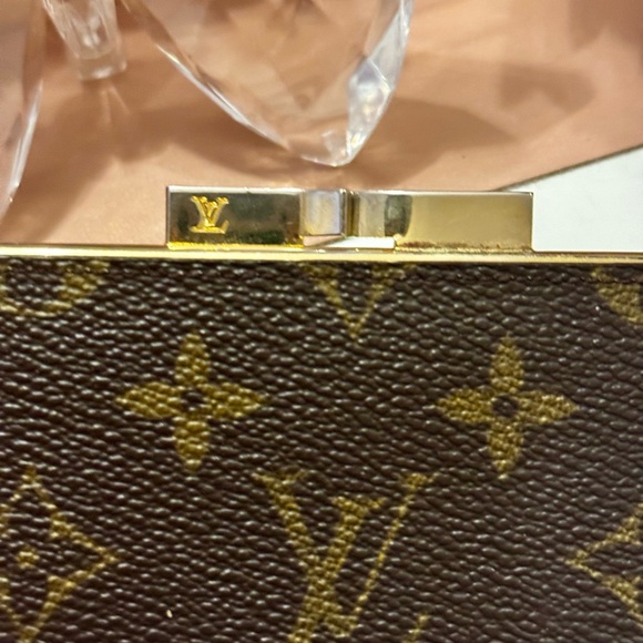 Rare Vintage Louis Vuitton Kisslock Card/ Coin Wallet - Picture 3 of 6